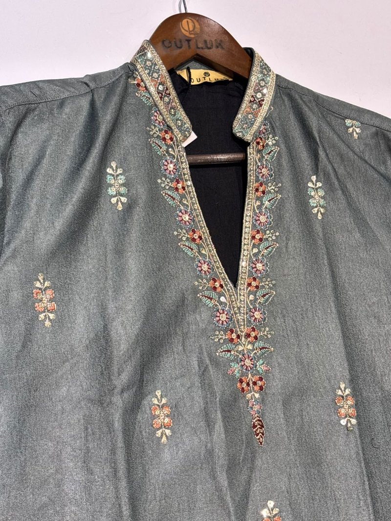 Outluk Wedding Vol 54 Heavy Lachaka Mens Kurta With Pajama 